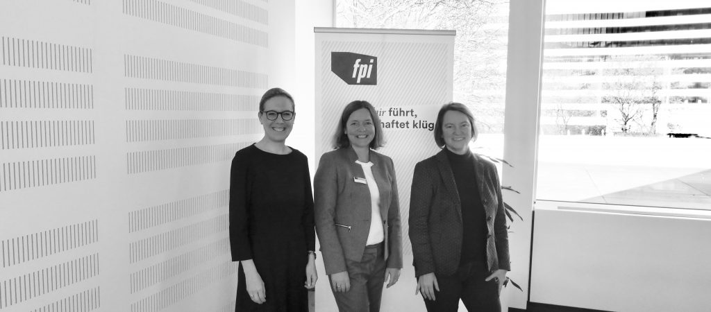 Frauke Hegemann, Kathrin Jannicke und Henrike von Platen Fair Pay Management Circle bei der Allianz in Hamburg